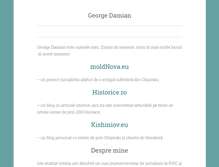Tablet Screenshot of george-damian.ro